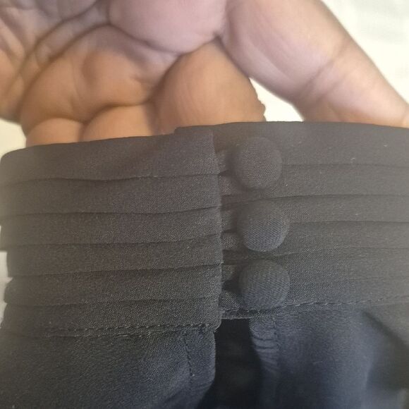 Adiva Black Ruffled Halter Top - Picture 11 of 16